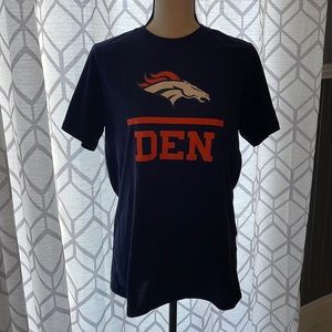 Denver Broncos athletic wicking shirt